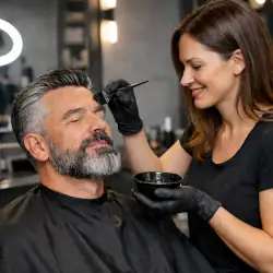 Hair colour for men - Barber Shop La Cala